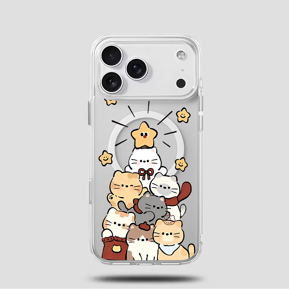 Niedliche Cartoon-Kätzchen-Dru – Phone Cases Iphone 17 Pro Bewertung und Preis